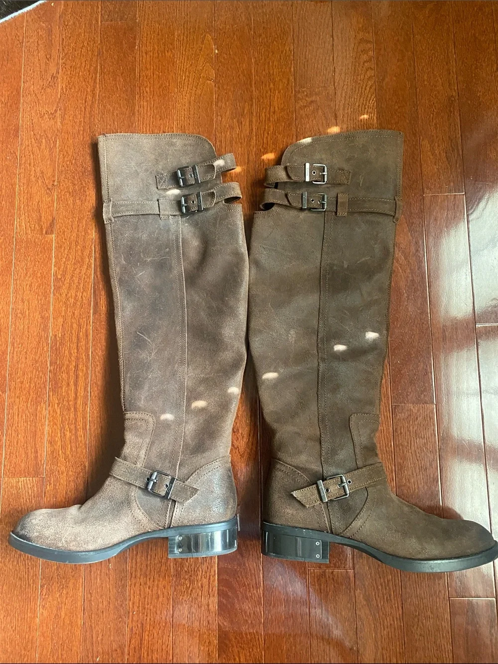 Circus by Sam Edelman Over-the-Knee Brown Suede Boots